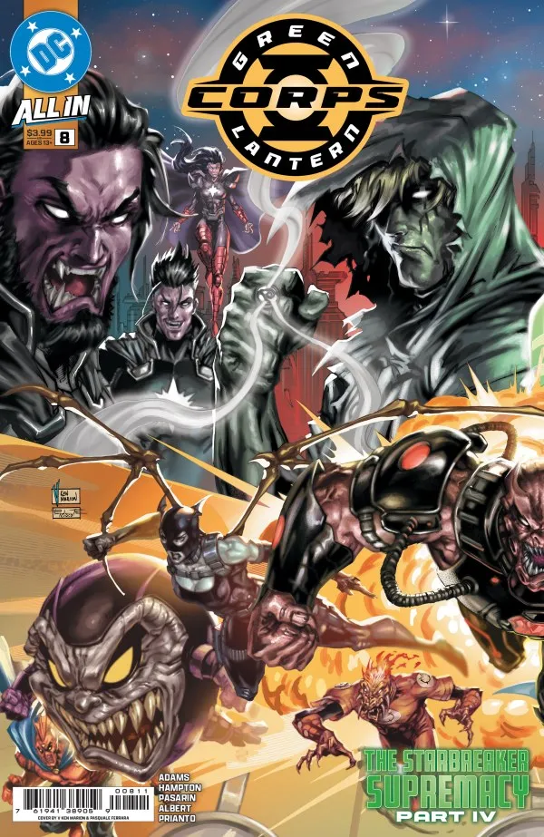 Cover of Green Lantern Corps #8