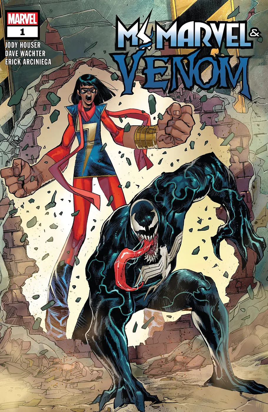 Cover of Ms. Marvel & Venom #1