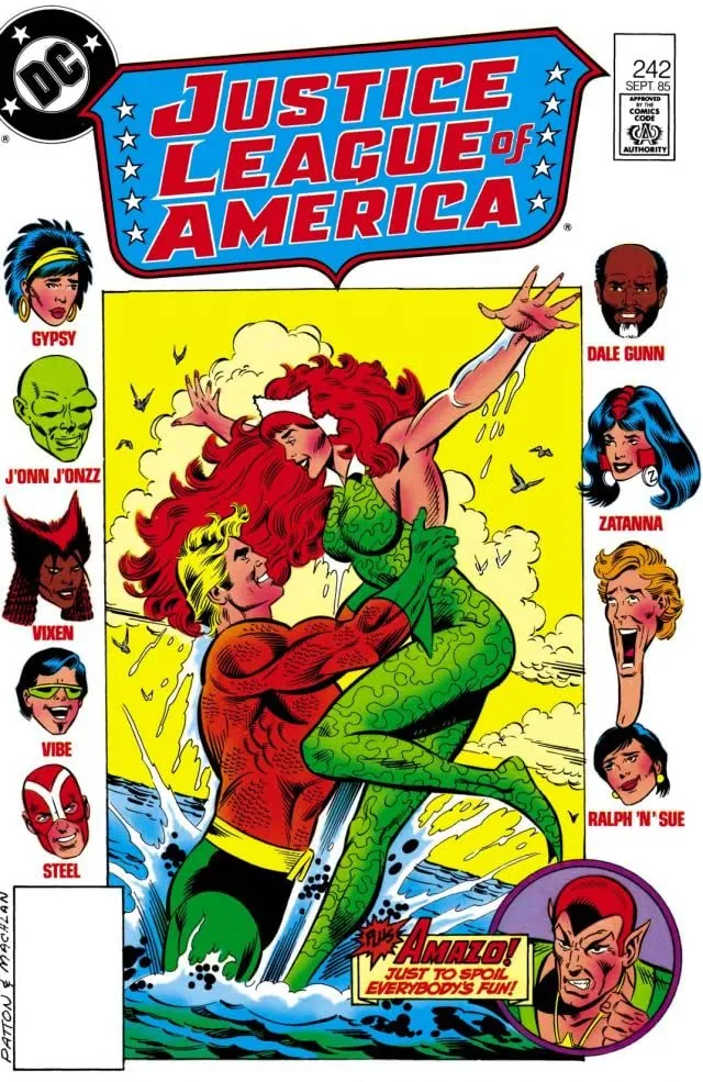 Cover of Justice League of America #242
