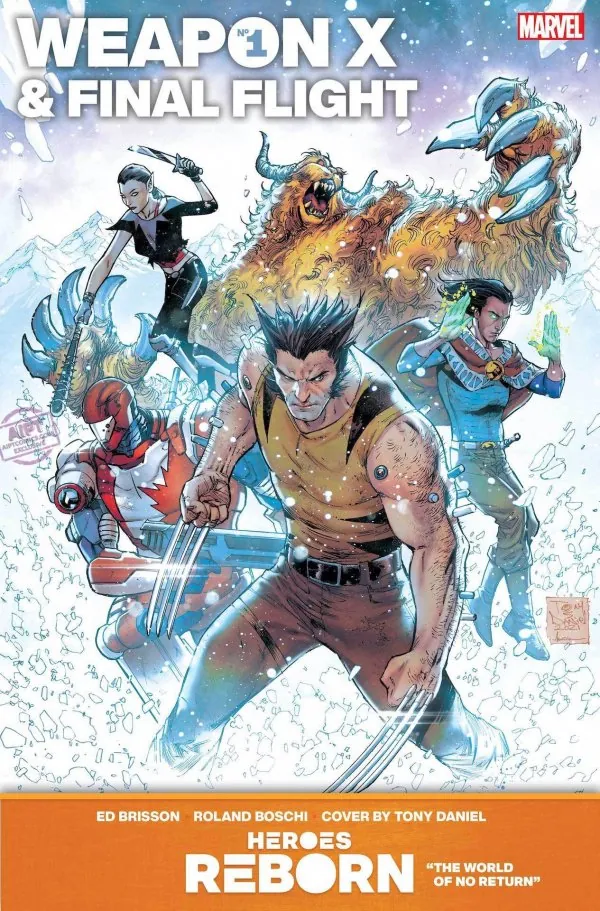 Cover of Heroes Reborn: Weapon X & Final Flight #1