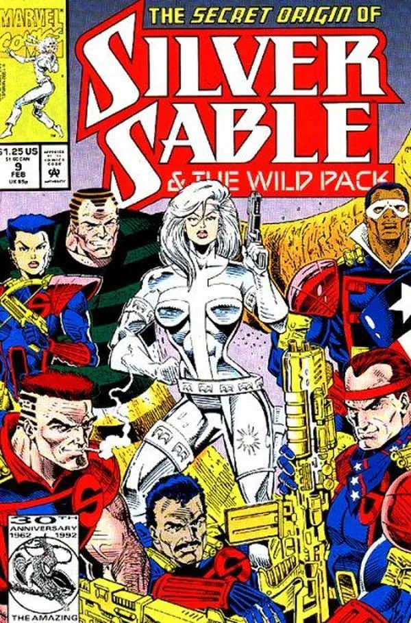 Cover of Silver Sable and the Wild Pack #9
