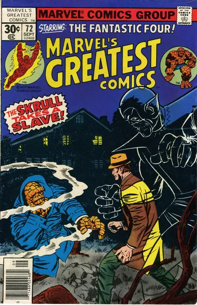 Cover of Marvel's Greatest Comics #72