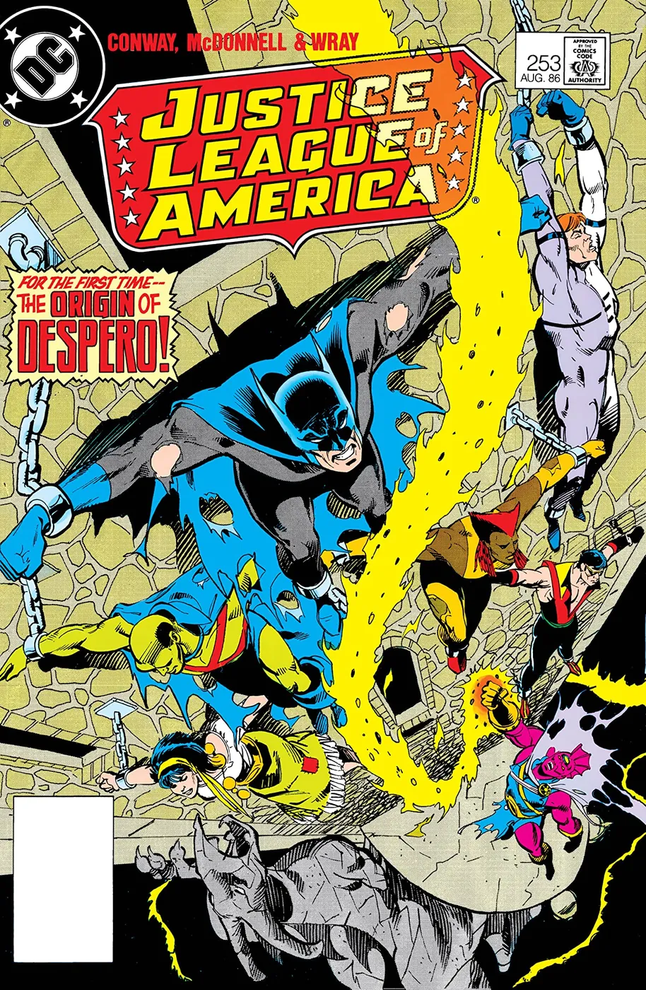 Cover of Justice League of America #253