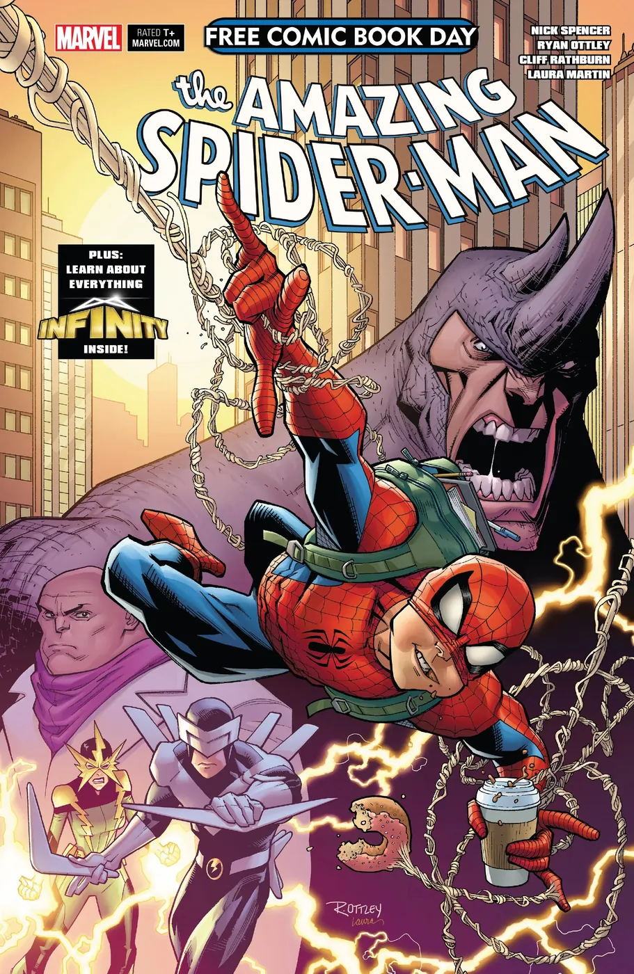 Cover of Free Comic Book Day 2018 (Amazing Spider-Man / Guardians of the Galaxy) #1
