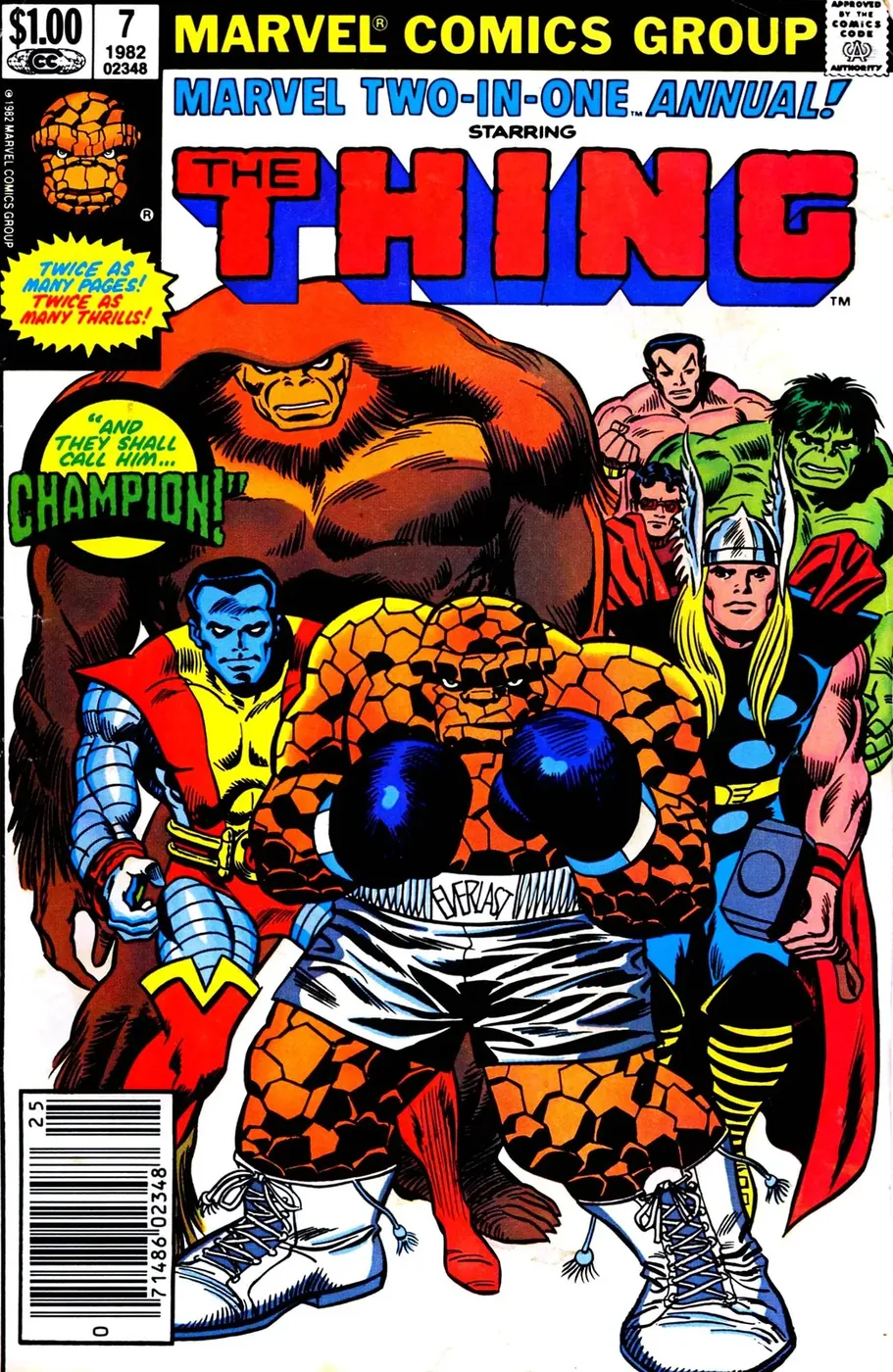 Cover of Marvel Two-in-One Annual #7