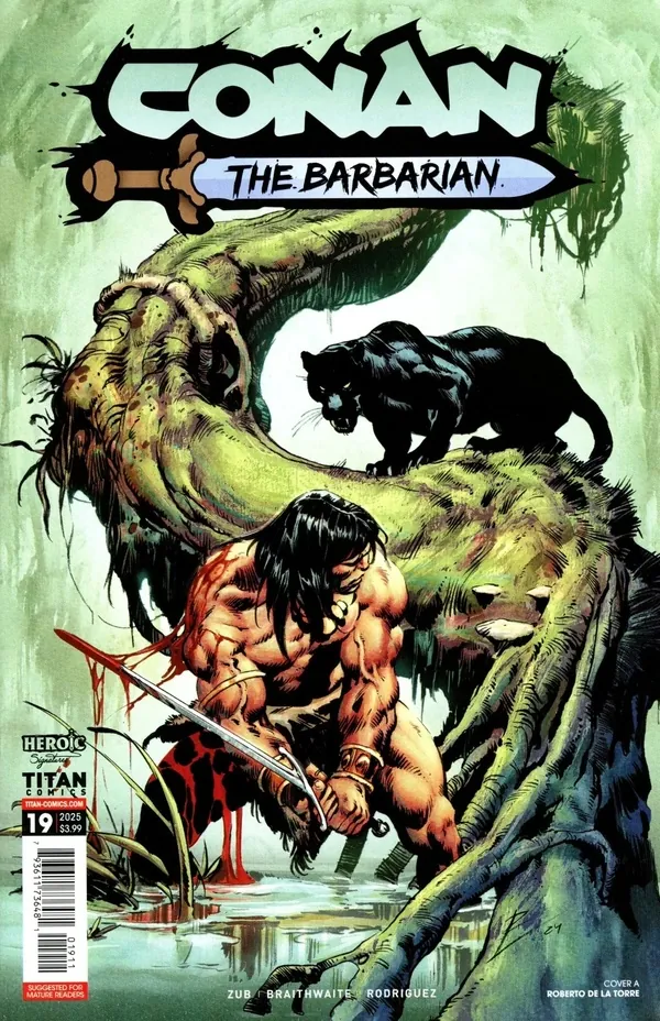 Cover of Conan: The Barbarian #19