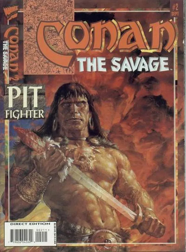 Cover of Conan the Savage #2