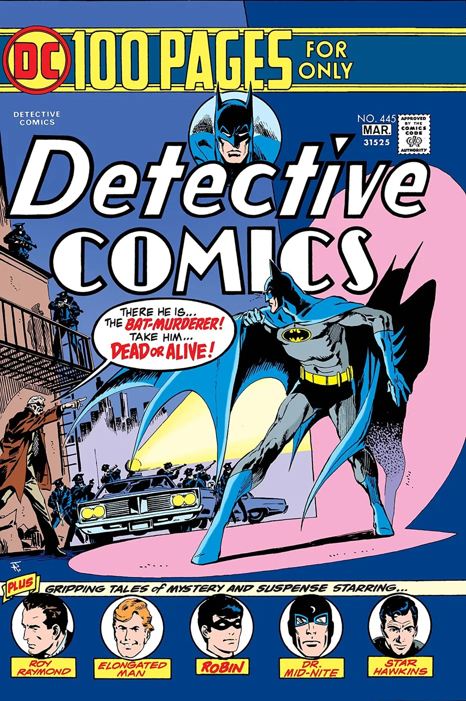 Cover of Detective Comics #445