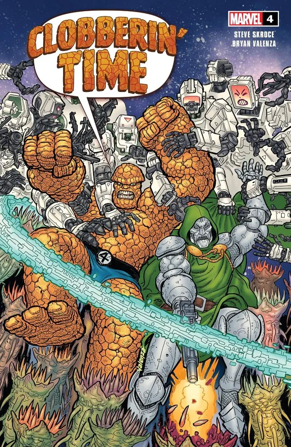 Cover of Clobberin' Time #4