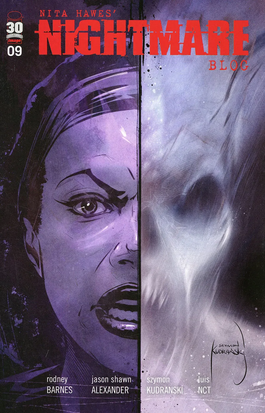 Cover of Nita Hawes' Nightmare Blog #9