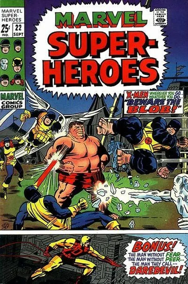 Cover of Marvel Super-Heroes #22
