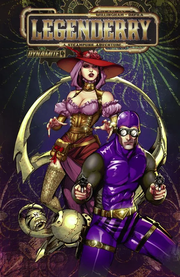 Cover of Legenderry: A Steampunk Adventure #4