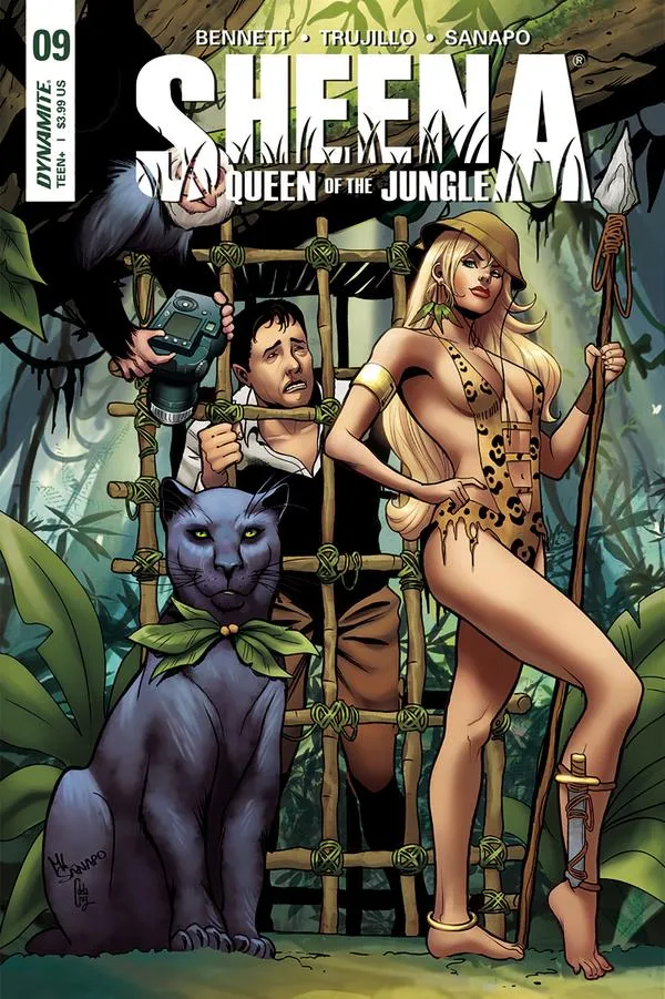 Cover of Sheena Queen of the Jungle #9
