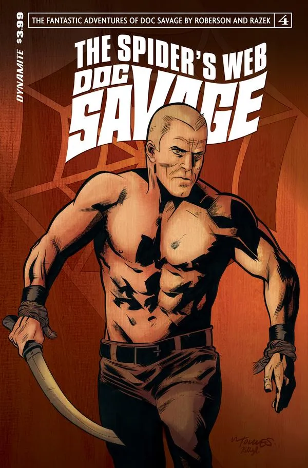 Cover of Doc Savage: The Spider's Web #4