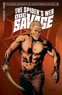 Cover of Doc Savage: The Spider's Web #4