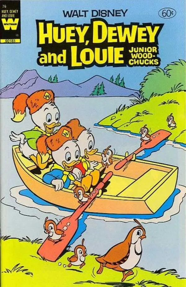 Cover of Walt Disney Huey, Dewey and Louie Junior Woodchucks #76