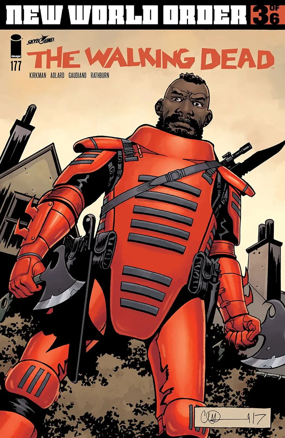 Cover of The Walking Dead #177