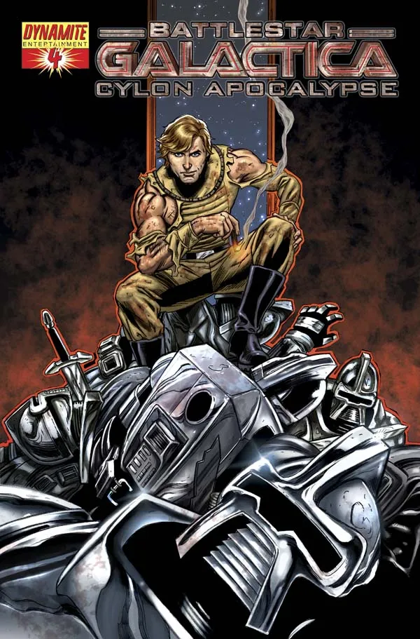Cover of Battlestar Galactica: Cylon Apocalypse #4