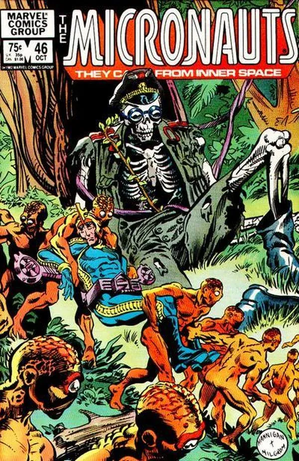 Cover of Micronauts #46