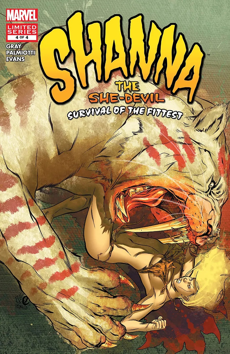 Cover of Shanna the She-Devil: Survival of the Fittest #4