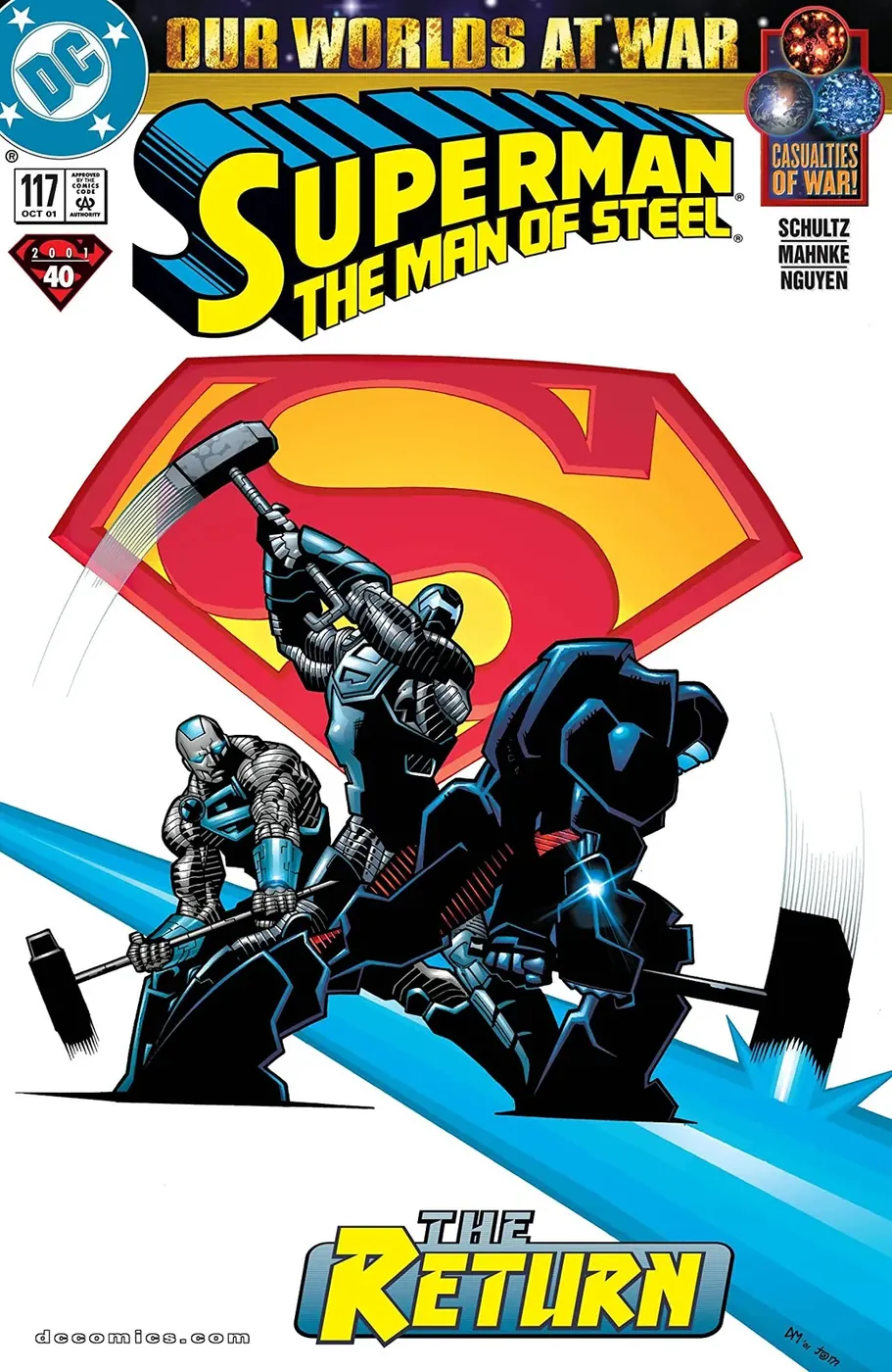 Cover of Superman: The Man of Steel #117