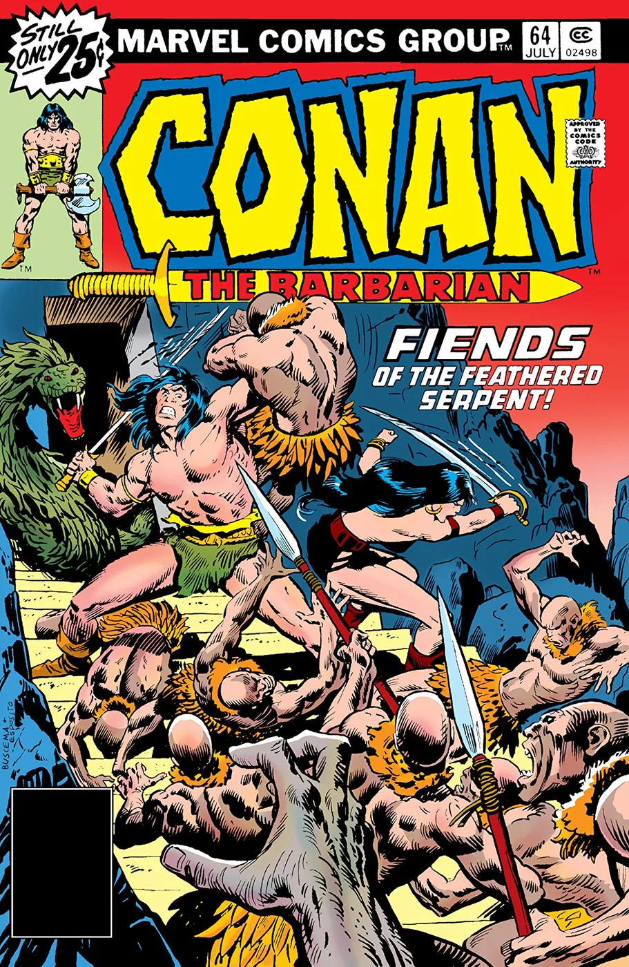 Cover of Conan the Barbarian #64