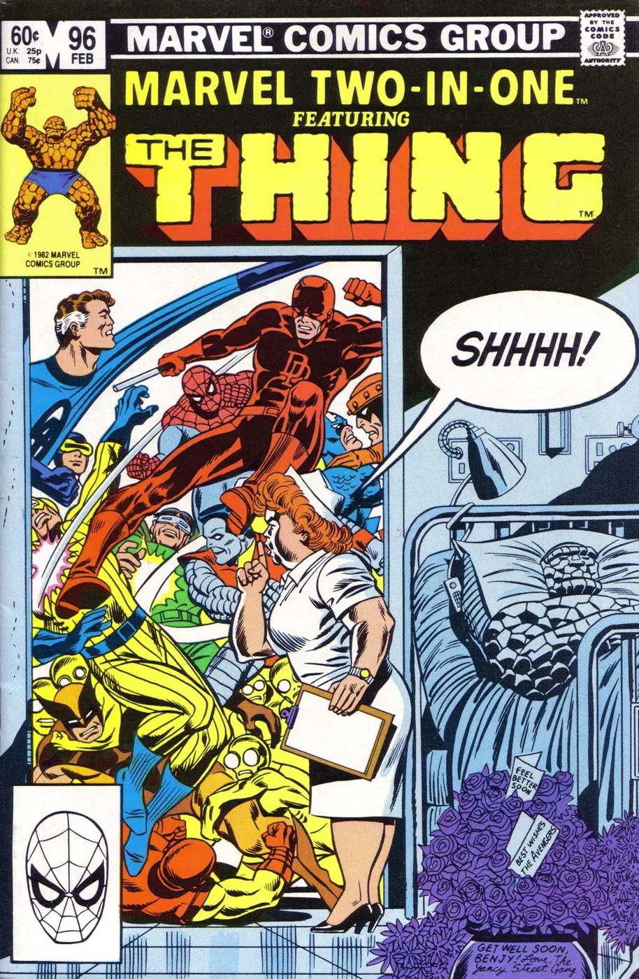 Cover of Marvel Two-in-One #96