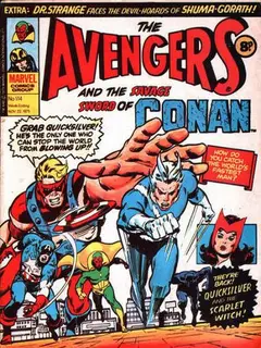Cover of The Avengers #114