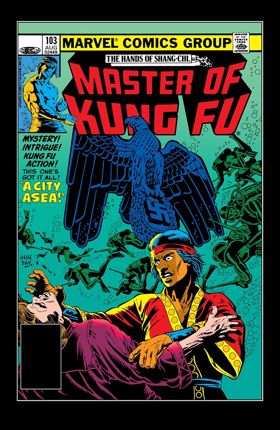 Cover of Master of Kung Fu #103