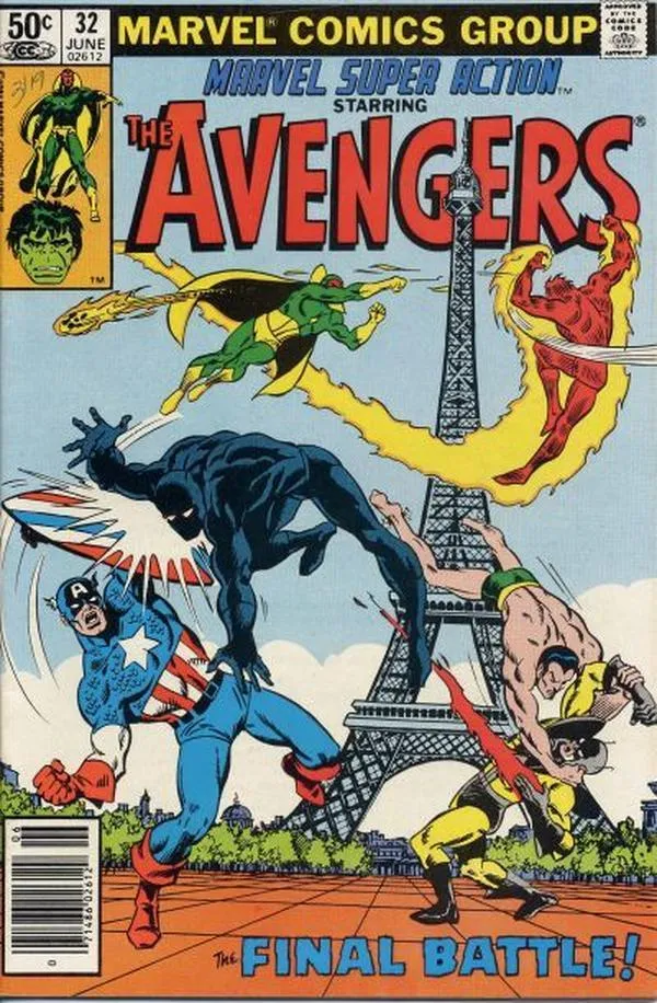 Cover of Marvel Super Action #32