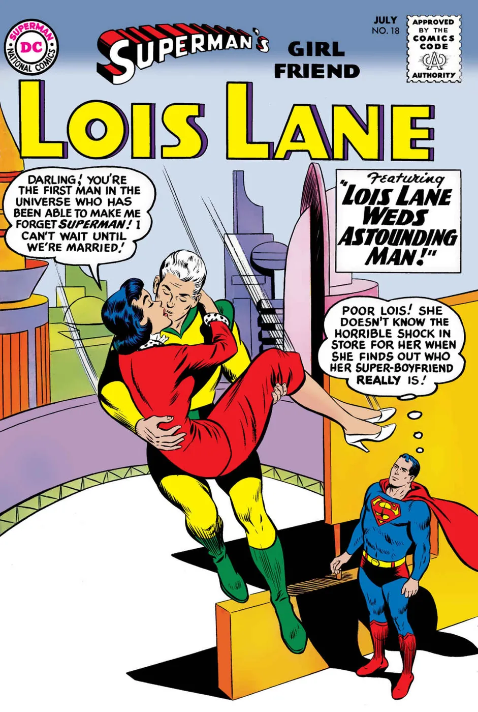 Cover of Superman's Girl Friend, Lois Lane #18
