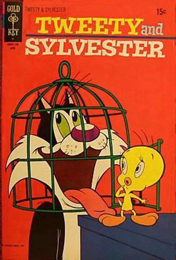 Cover of Tweety and Sylvester #18