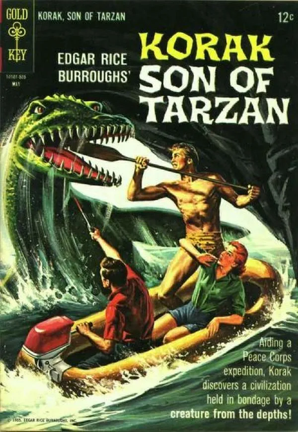 Cover of Edgar Rice Burroughs Korak, Son of Tarzan #8