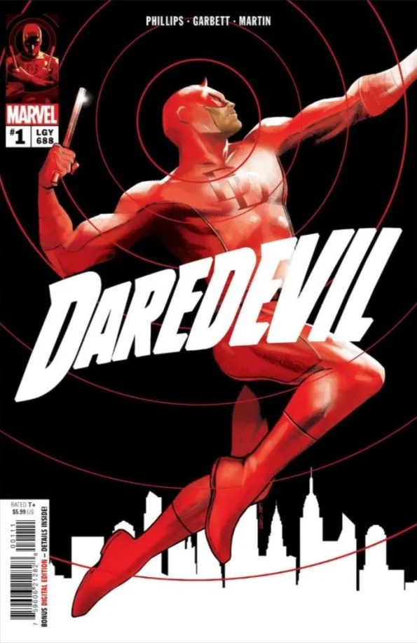 Cover of Daredevil #1 (688)