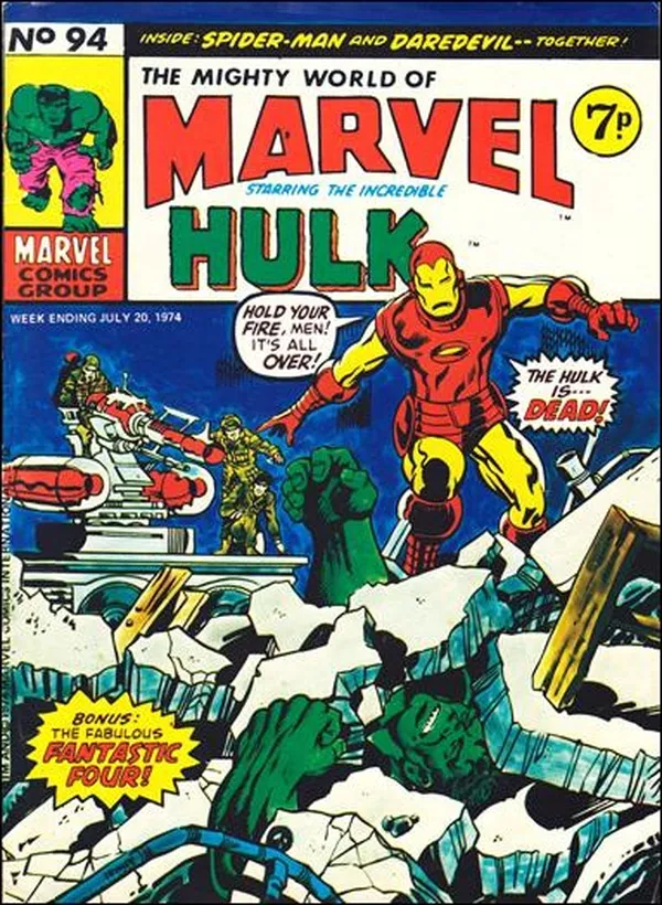 Cover of The Mighty World of Marvel #94