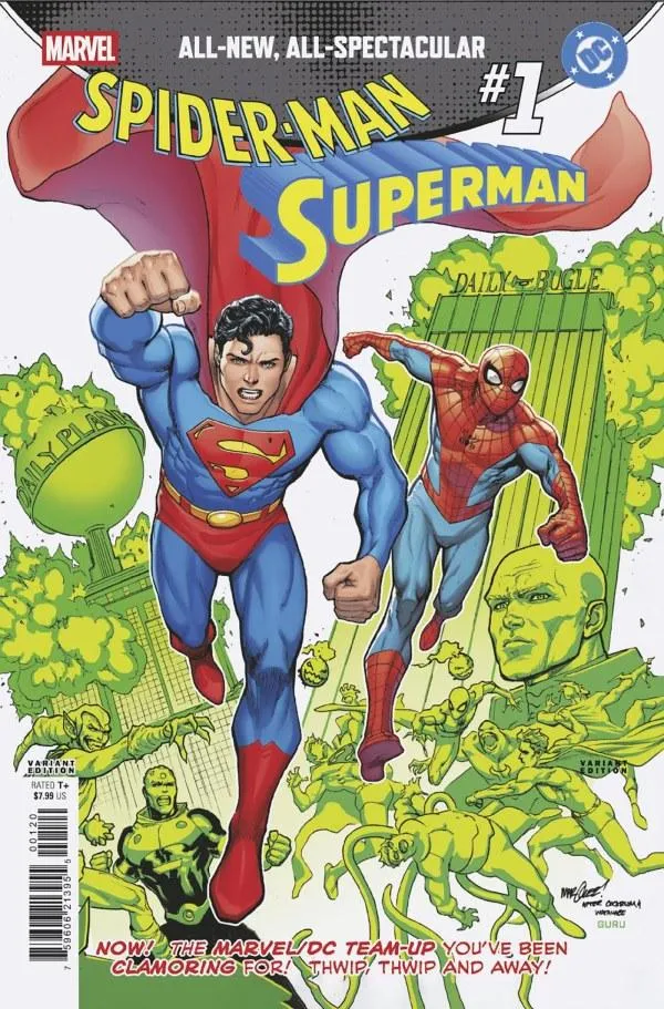 Cover of Marvel / DC: Spider-Man / Superman #1