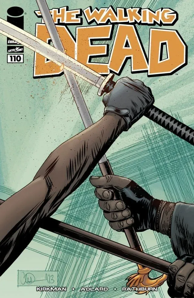 Cover of The Walking Dead #110