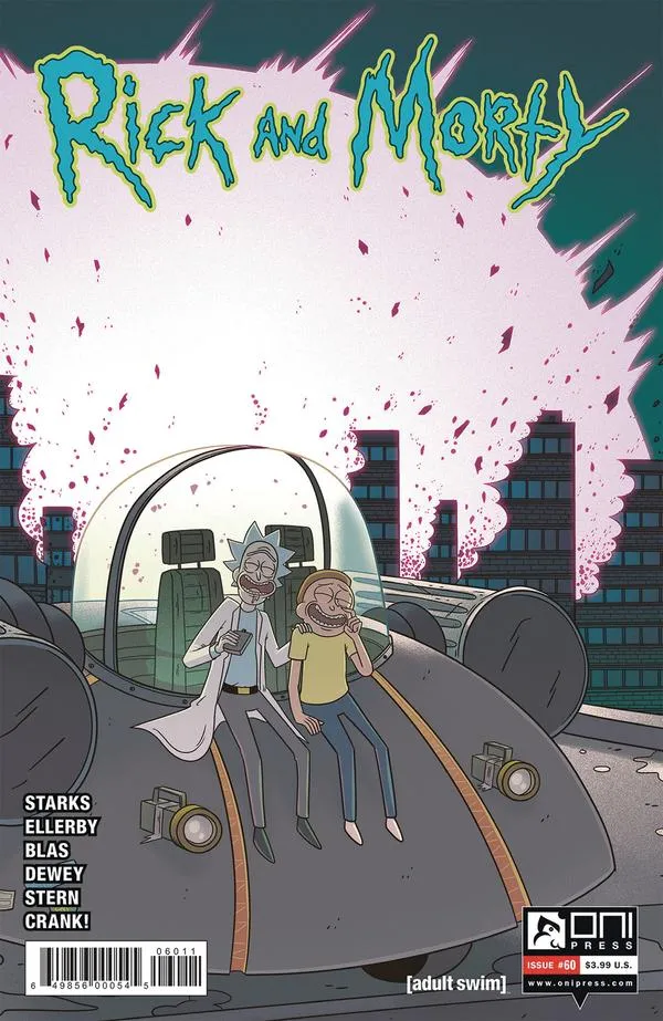 Cover of Rick and Morty #60