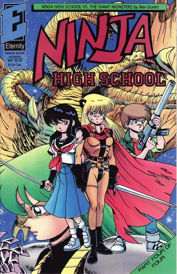 Cover of Ninja High School #35