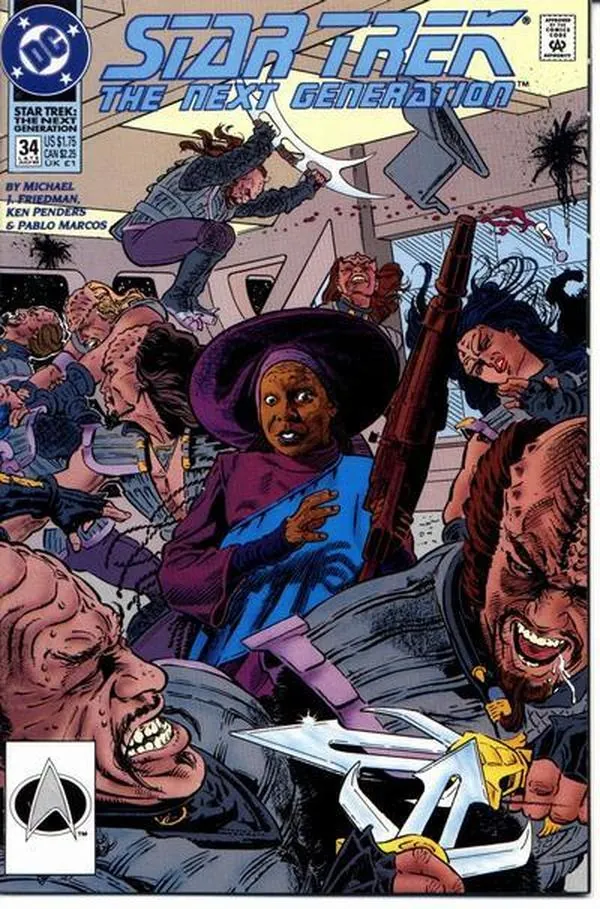 Cover of Star Trek: The Next Generation #34