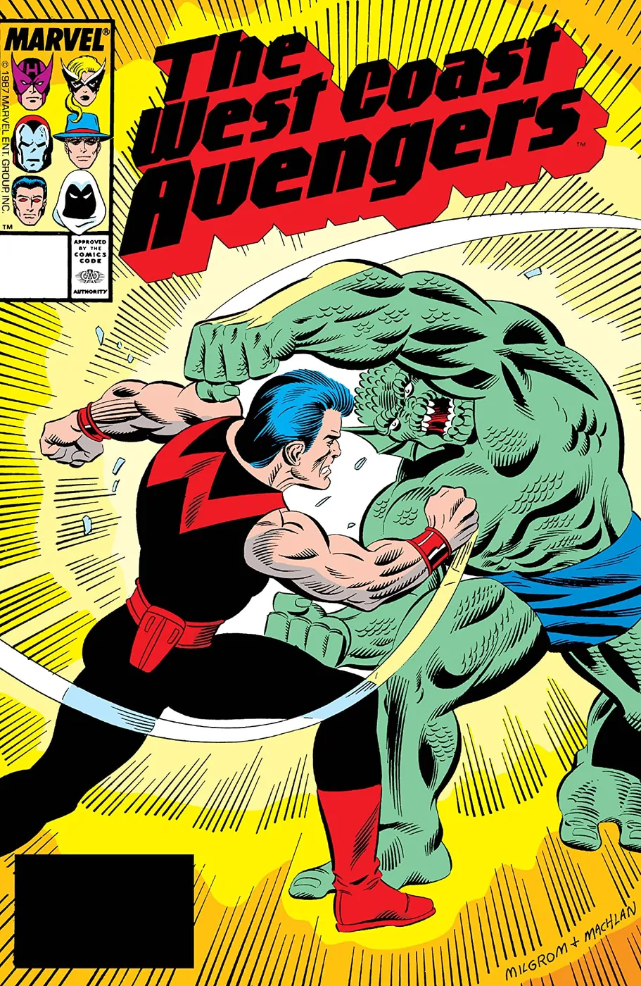 Cover of West Coast Avengers #25