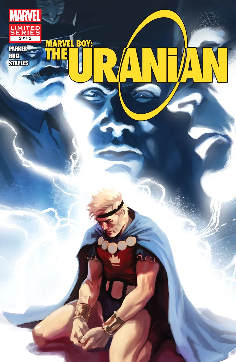Cover of Marvel Boy: The Uranian #3