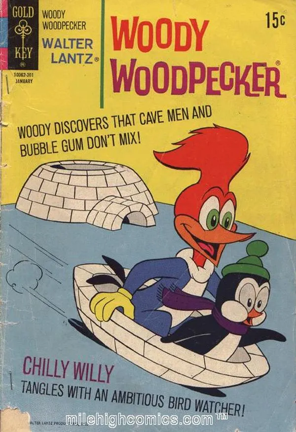 Cover of Walter Lantz Woody Woodpecker #121