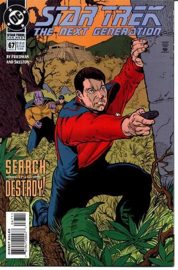 Cover of Star Trek: The Next Generation #67