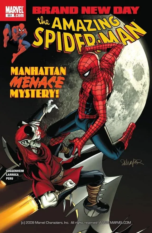 Cover of The Amazing Spider-Man #551