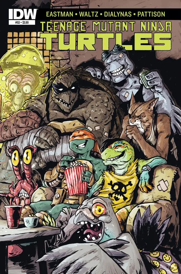 Cover of Teenage Mutant Ninja Turtles #53