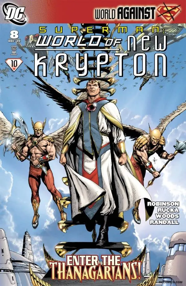 Cover of Superman: World of New Krypton #8