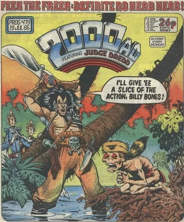 Cover of 2000 AD #479