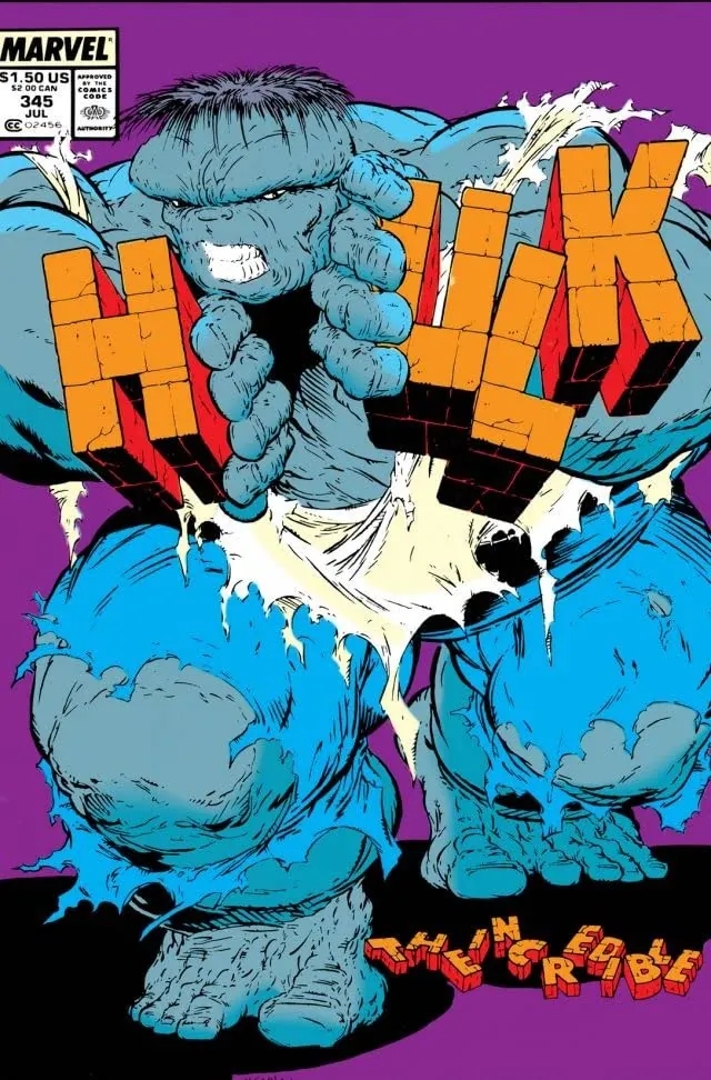 Cover of The Incredible Hulk #345
