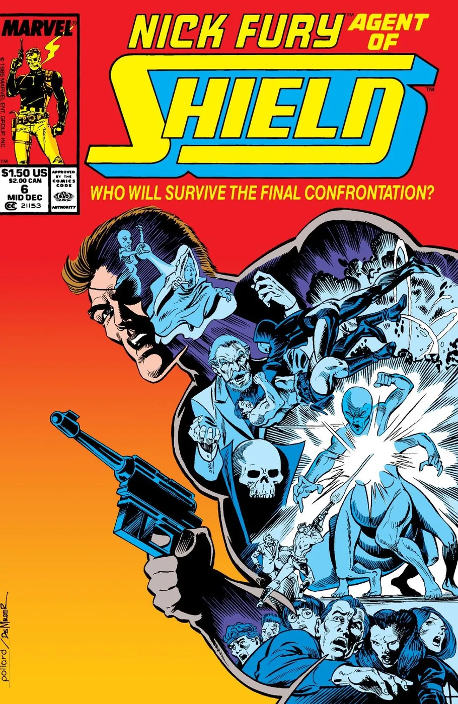 Cover of Nick Fury, Agent of S.H.I.E.L.D. #6